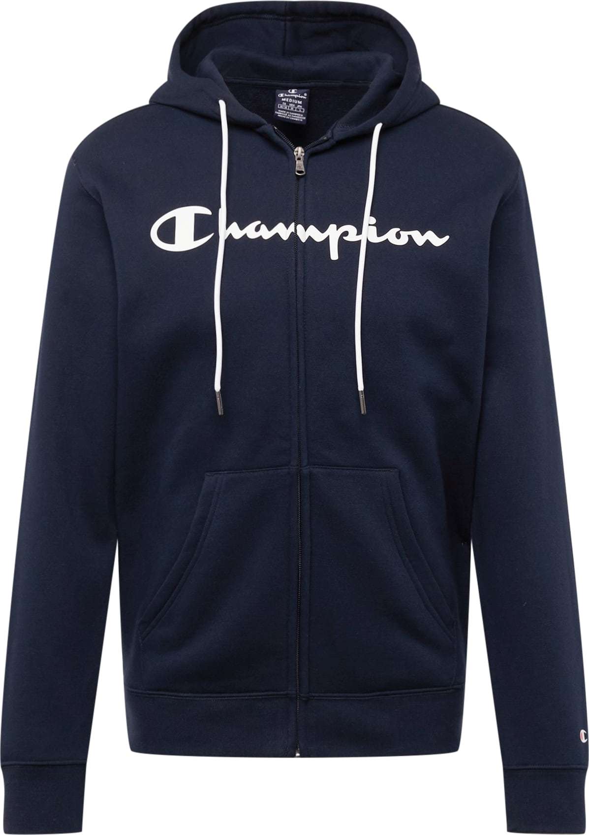 Champion Authentic Athletic Apparel Mikina s kapucí námořnická modř / bílá