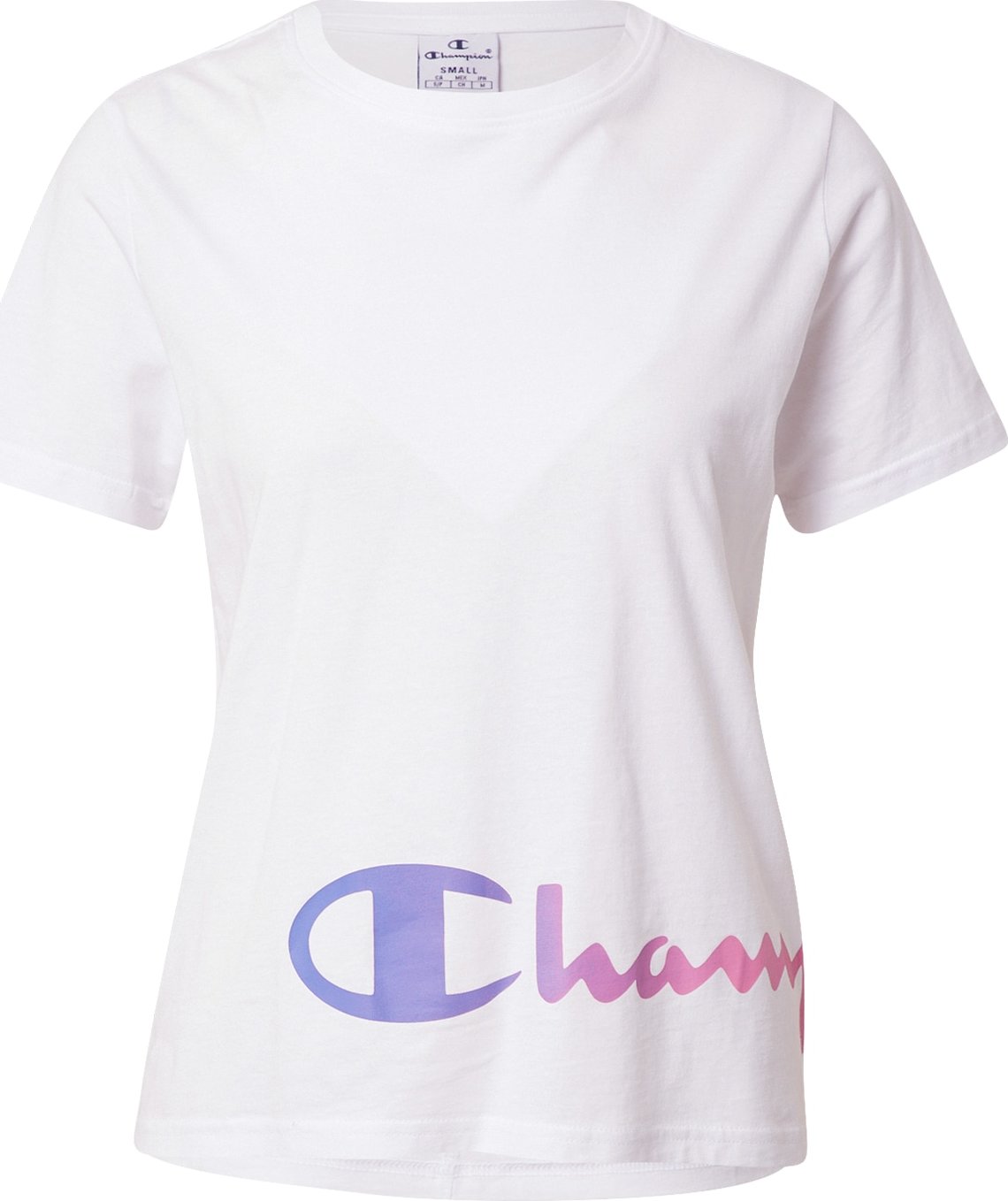 Champion Authentic Athletic Apparel Tričko bílá / fialová / pink