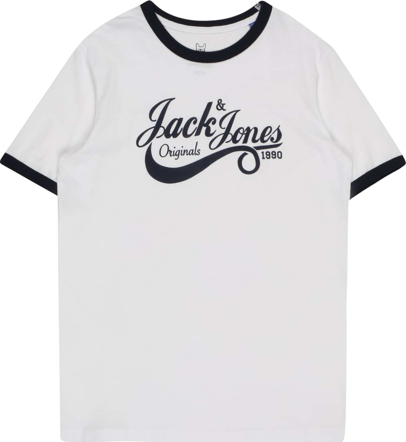 Jack & Jones Junior Tričko 'MESSI' bílá / černá