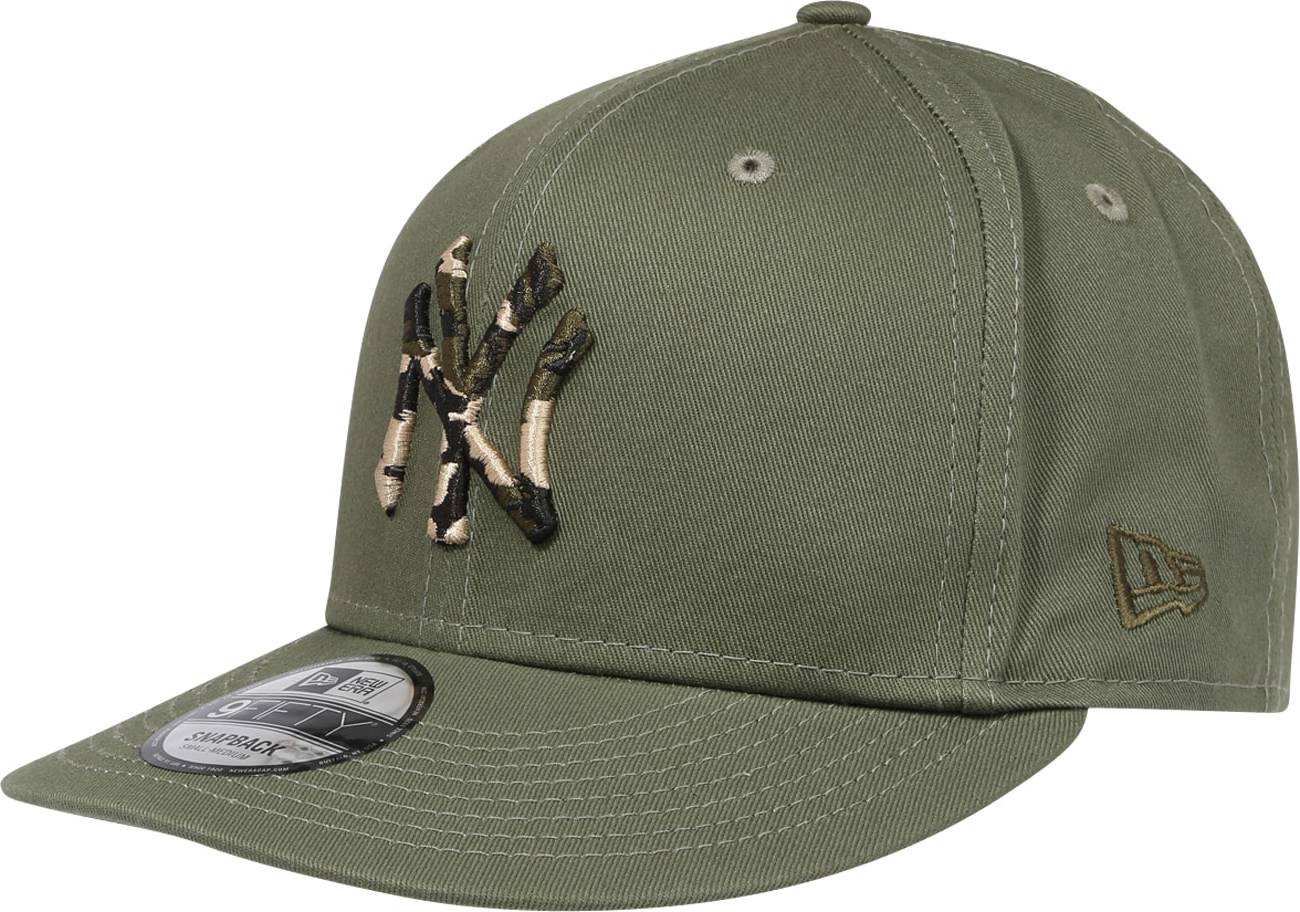 NEW ERA Kšiltovka khaki / starobéžová / černá / olivová