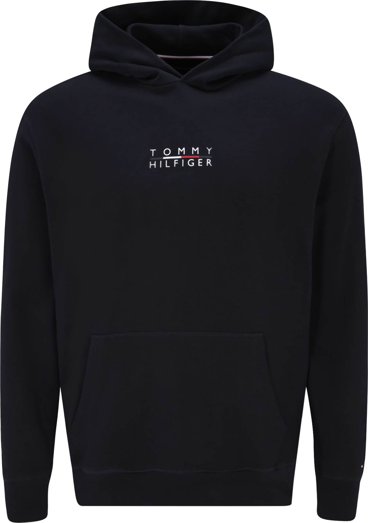 Tommy Hilfiger Big & Tall Mikina noční modrá / bílá / červená