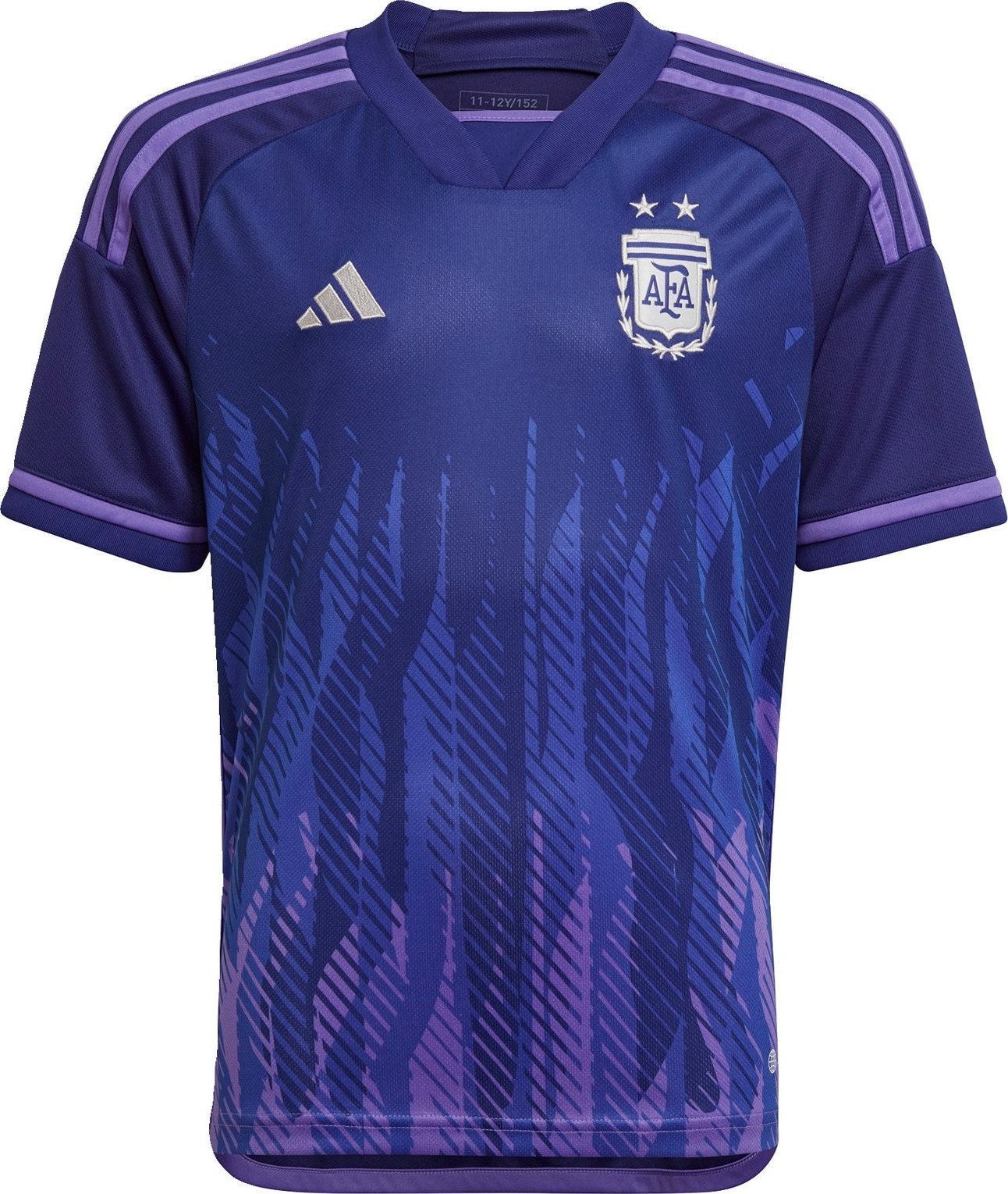 ADIDAS PERFORMANCE Funkční tričko 'Argentinien 22' bílá / fialová / fialkově modrá