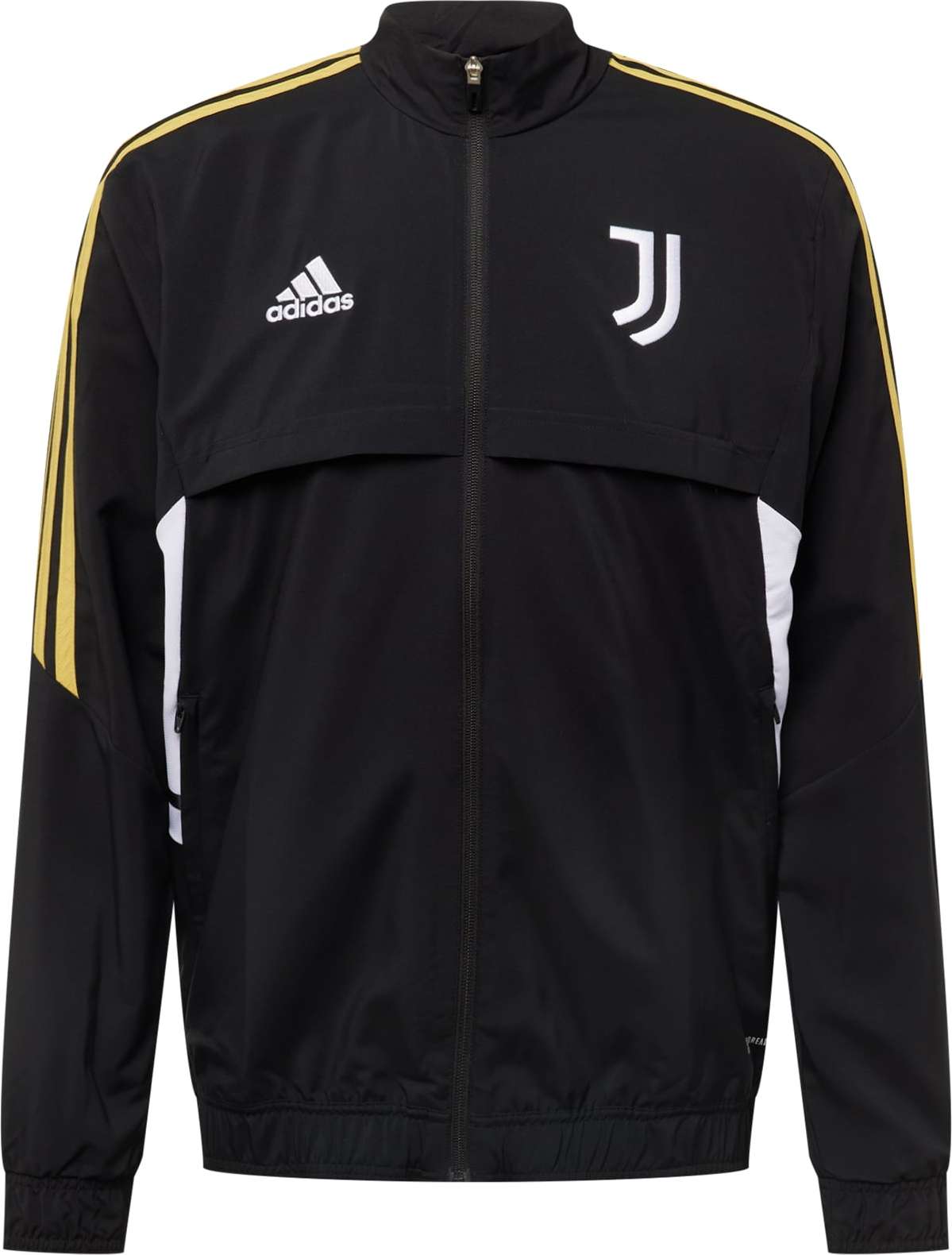 ADIDAS PERFORMANCE Sportovní bunda 'JUVE' černá / bílá