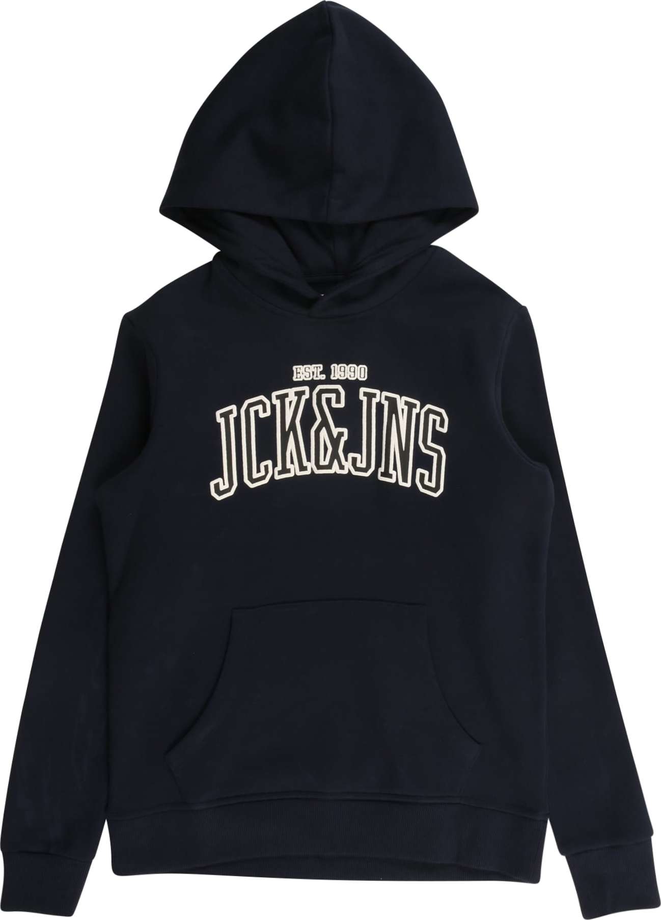 Jack & Jones Junior Mikina 'Cemb' námořnická modř / bílá