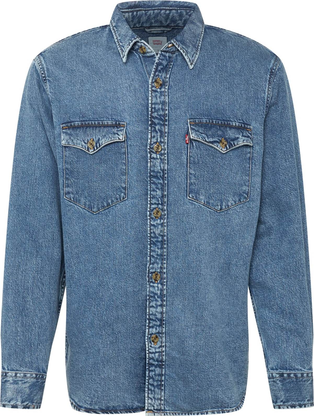 LEVI'S Košile 'WESTERN' indigo