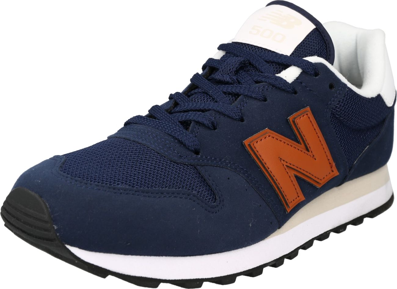 new balance Tenisky bílá / tmavě modrá / tmavě oranžová