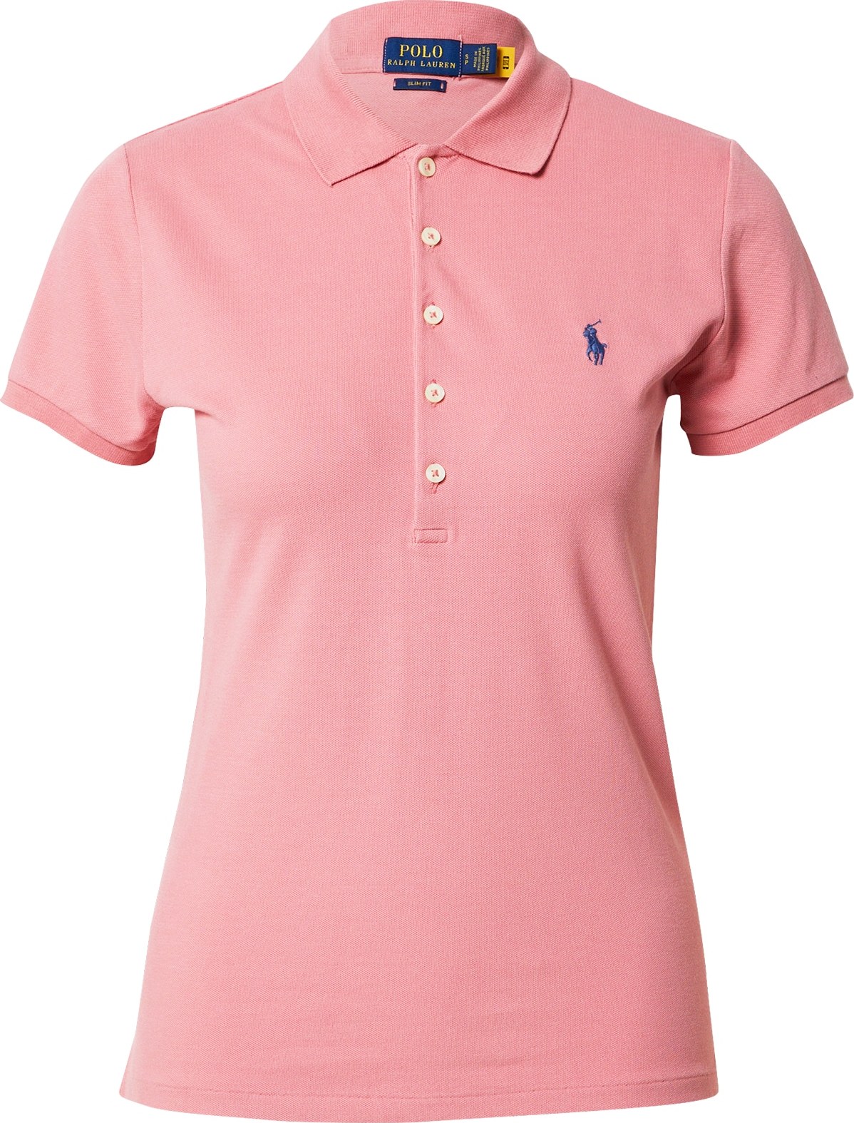 Polo Ralph Lauren Tričko 'JULIE' světle růžová / námořnická modř