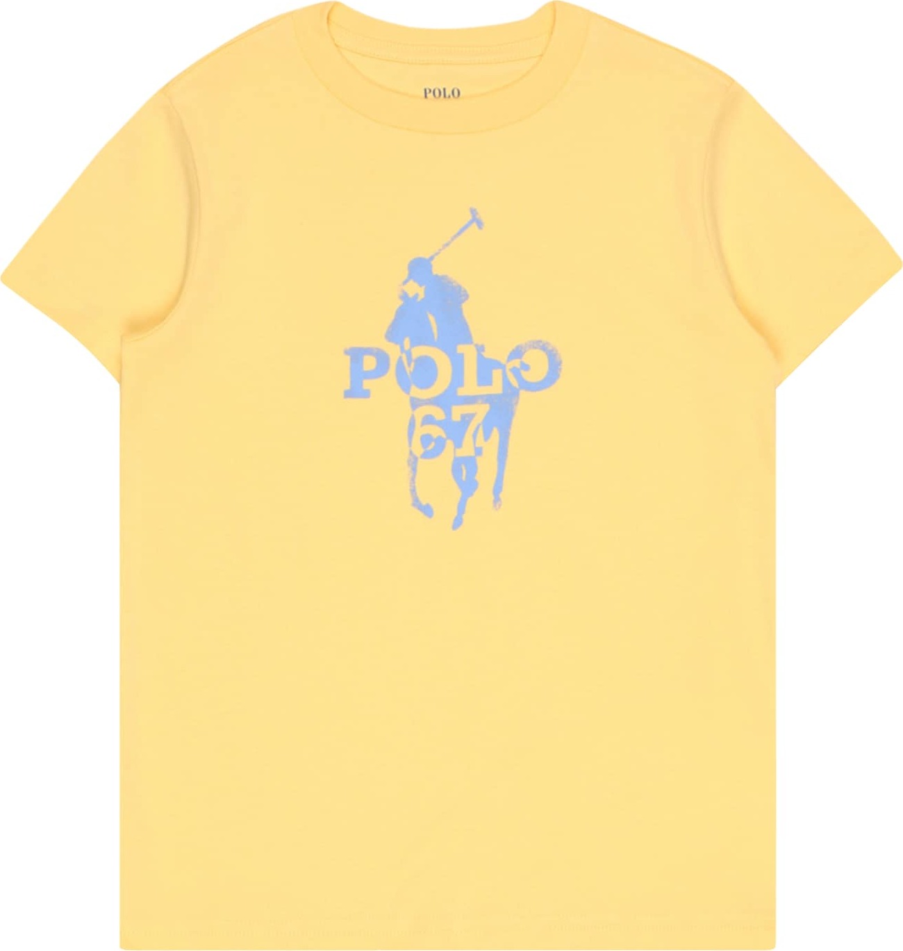 Polo Ralph Lauren Tričko žlutá / modrá