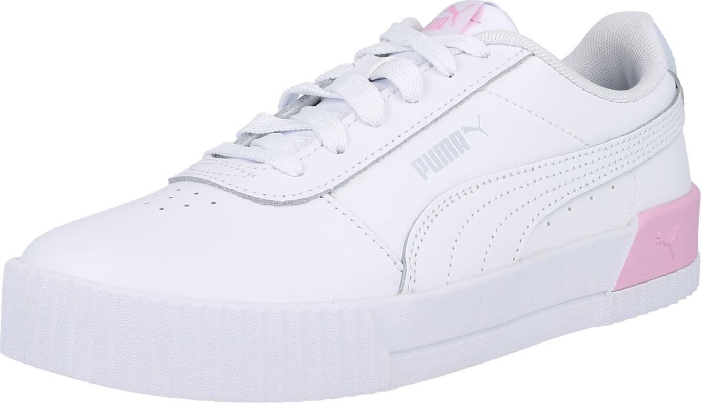 PUMA Tenisky 'Carina' bílá / světle růžová