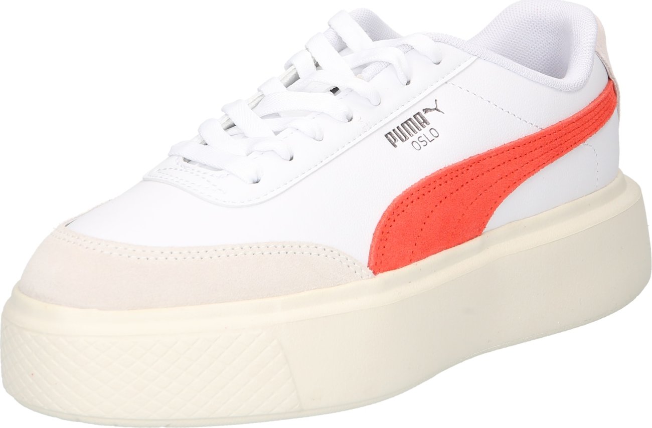 PUMA Tenisky 'Oslo Maja Archive' bílá / krémová / oranžová / tělová