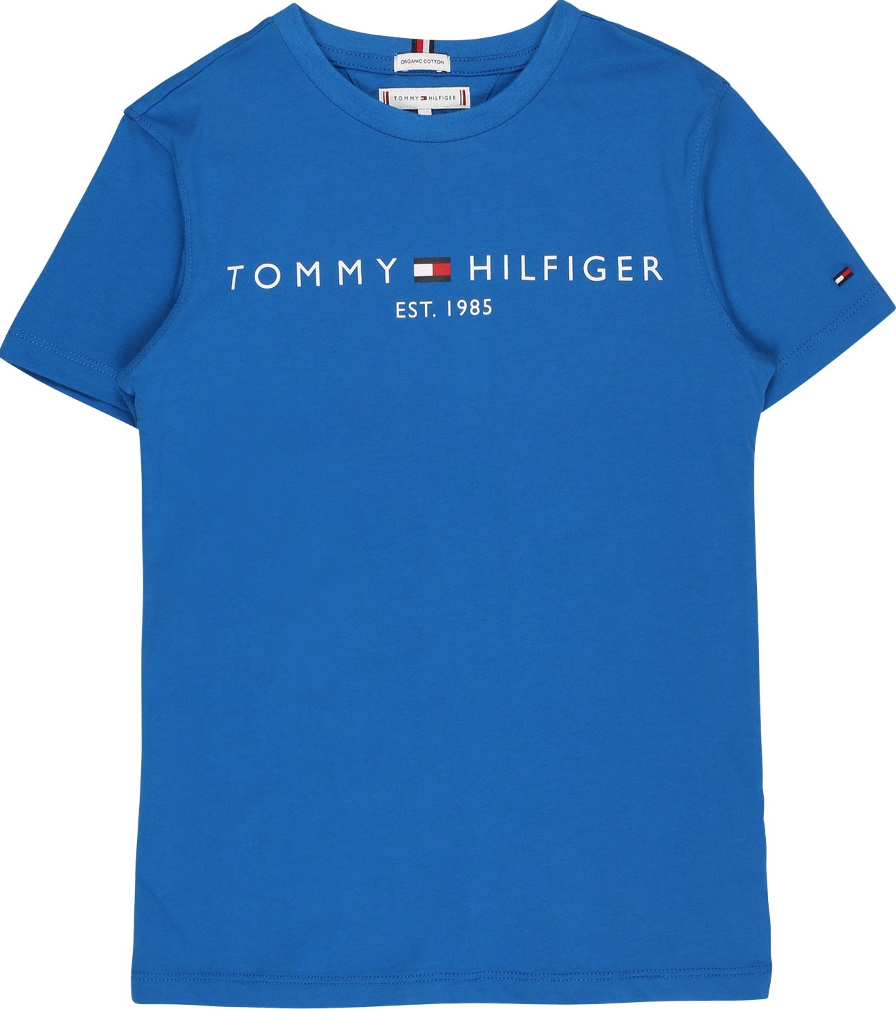 TOMMY HILFIGER Tričko královská modrá / bílá / černá / červená