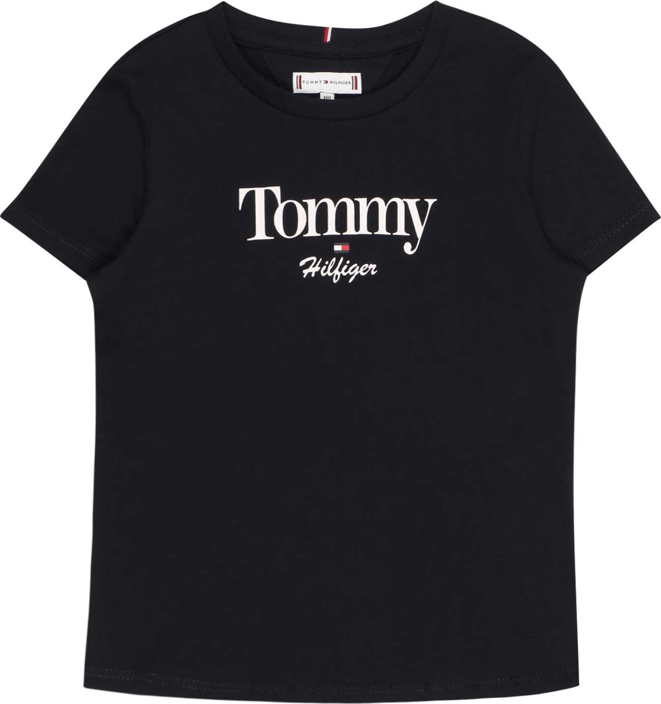 TOMMY HILFIGER Tričko noční modrá / bílá / červená / námořnická modř