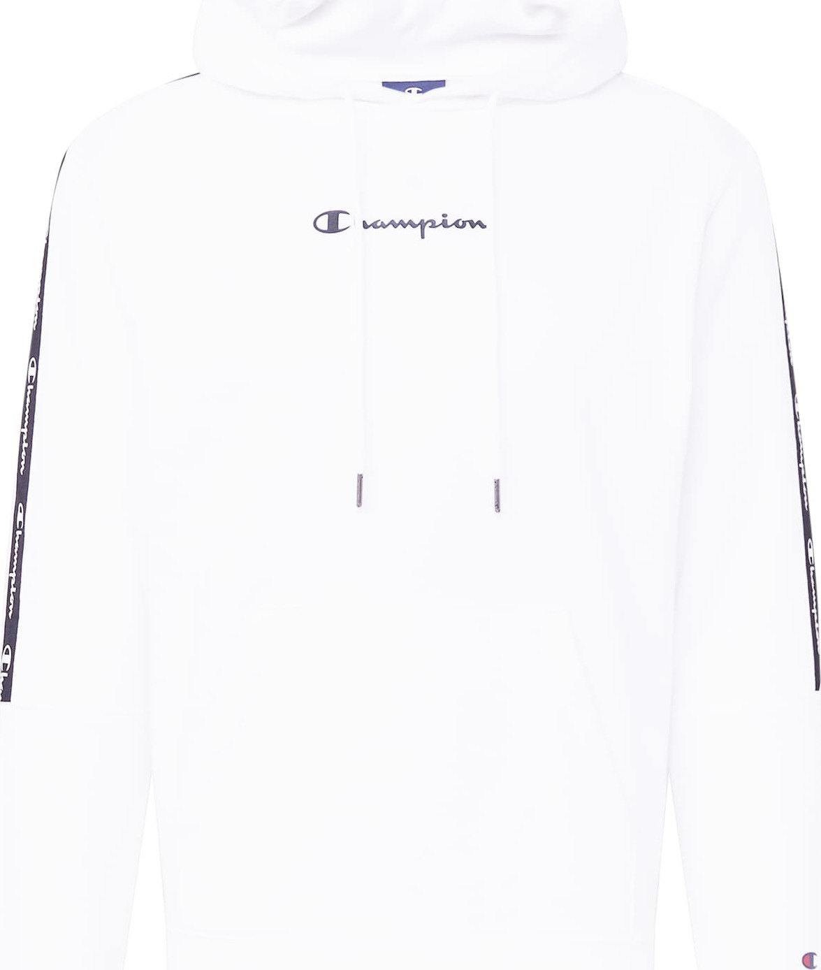 Champion Authentic Athletic Apparel Mikina bílá / černá