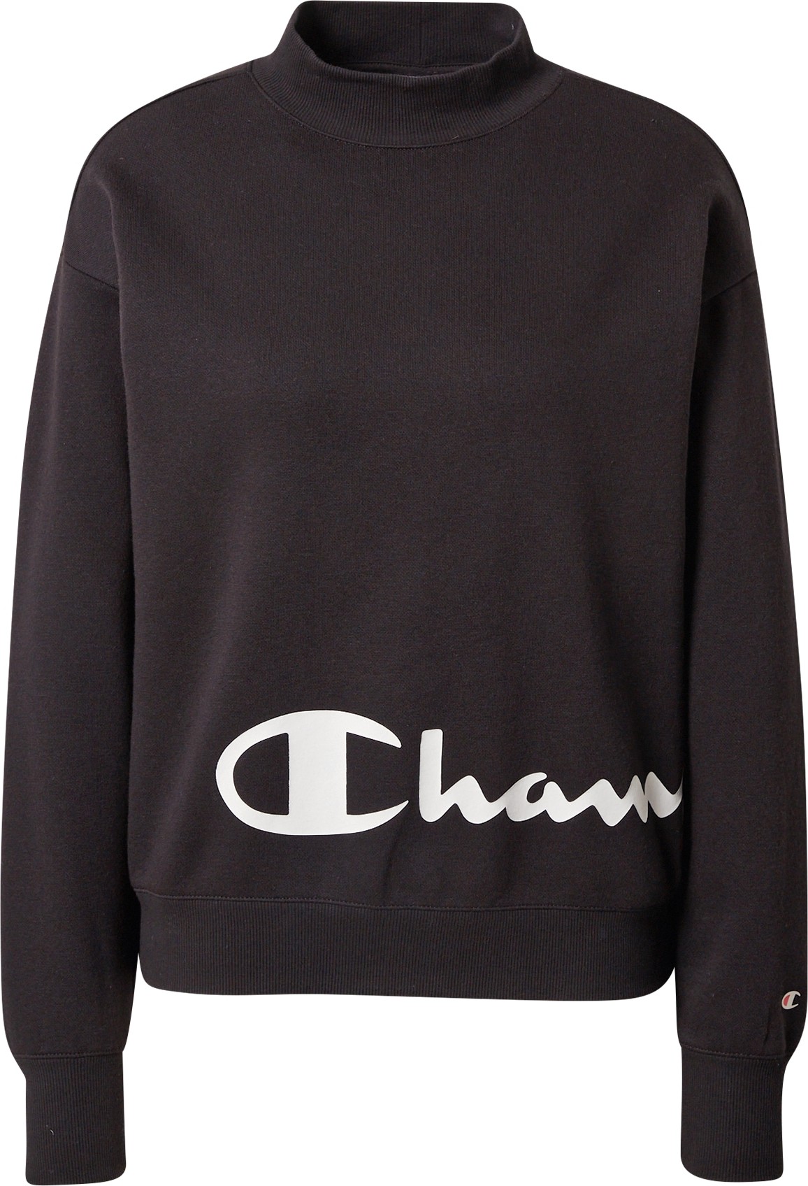 Champion Authentic Athletic Apparel Mikina černá / bílá