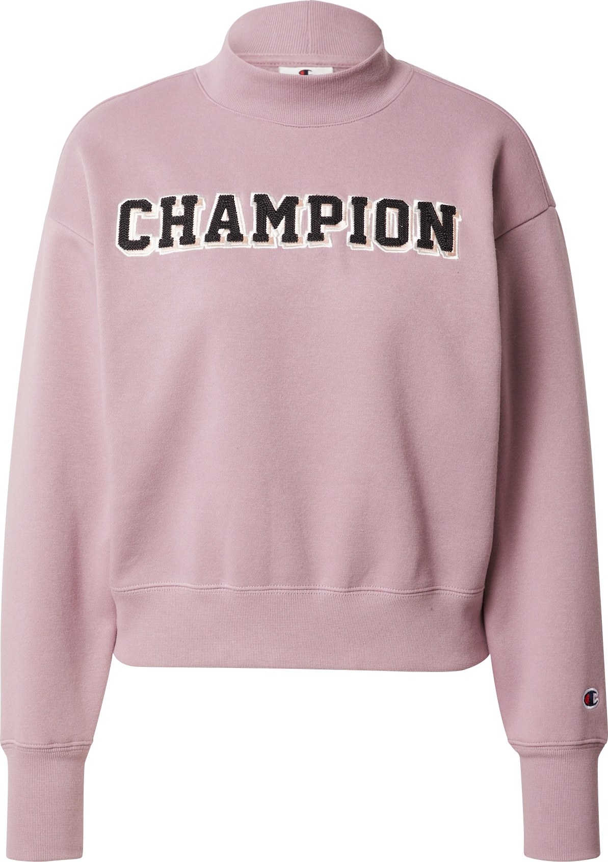 Champion Authentic Athletic Apparel Mikina růžová / bílá / černá