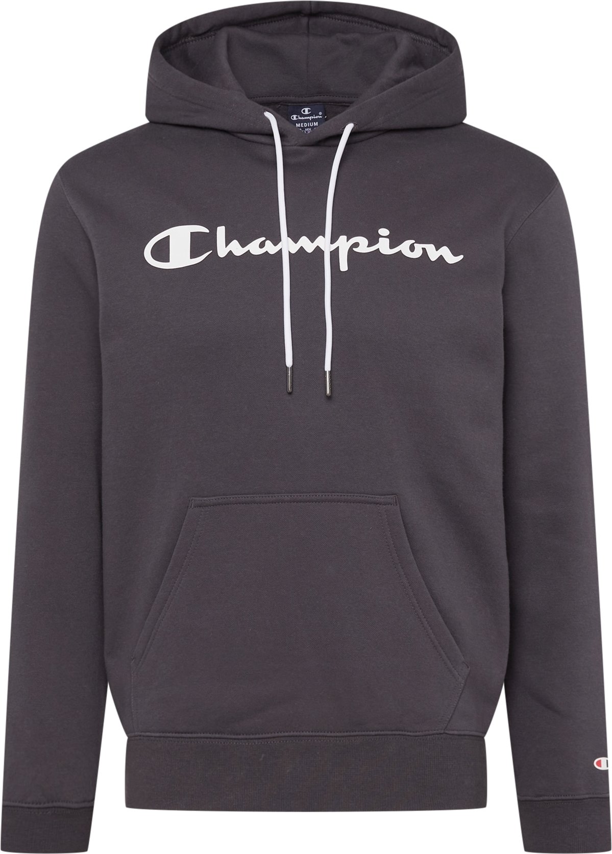 Champion Authentic Athletic Apparel Mikina tmavě šedá / bílá