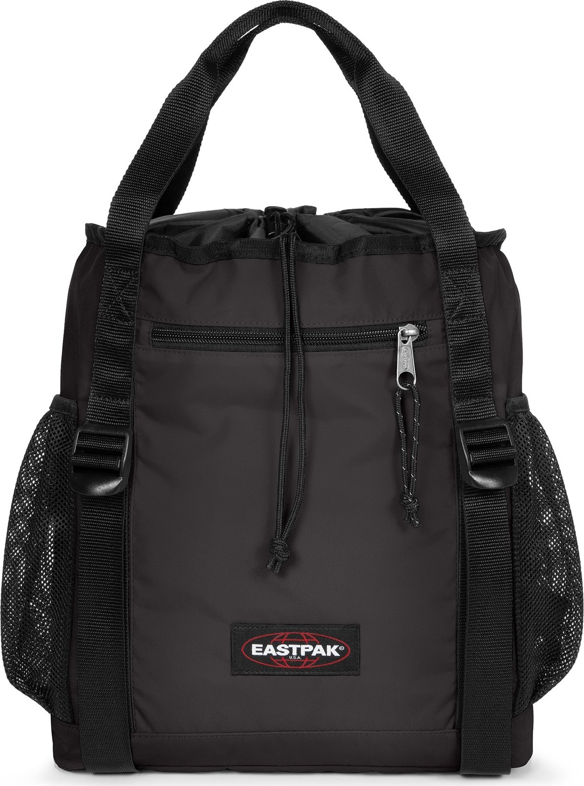 EASTPAK Batoh 'Luna Powr' černá / bílá / červená