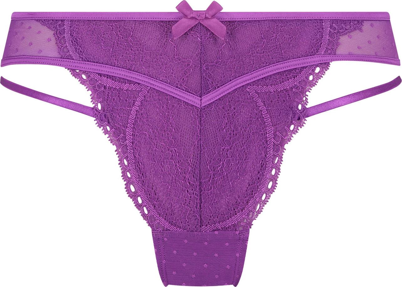 Hunkemöller Kalhotky 'Fleur' fialová