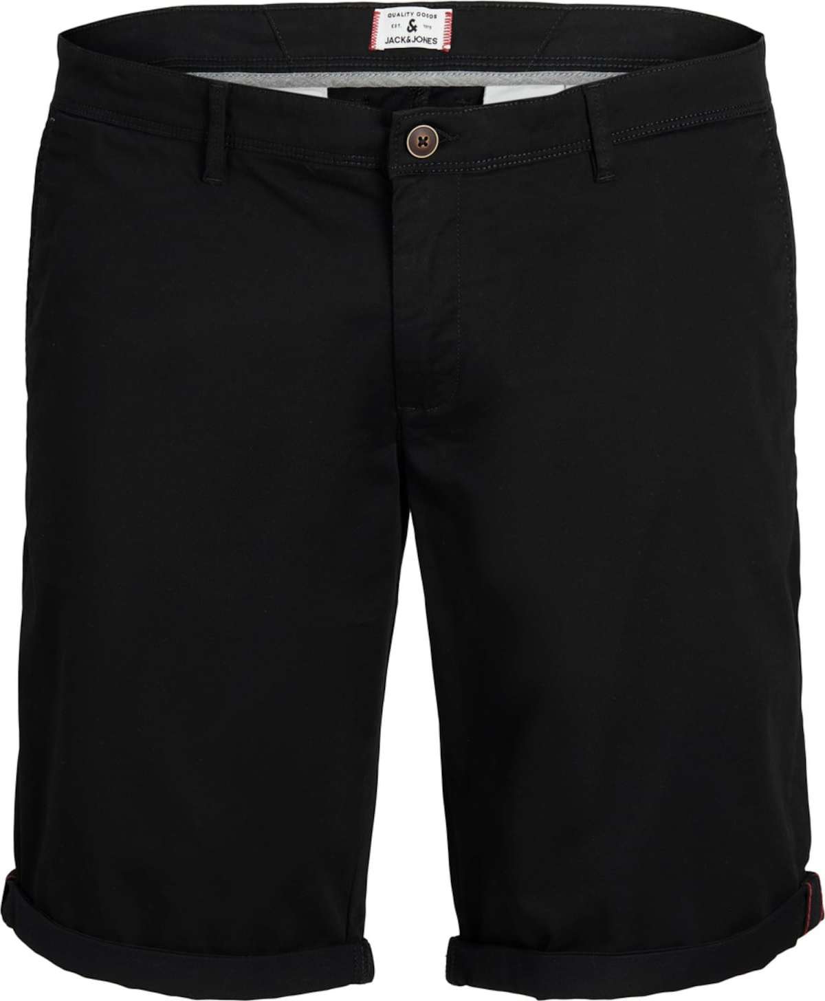 Jack & Jones Plus Chino kalhoty černá