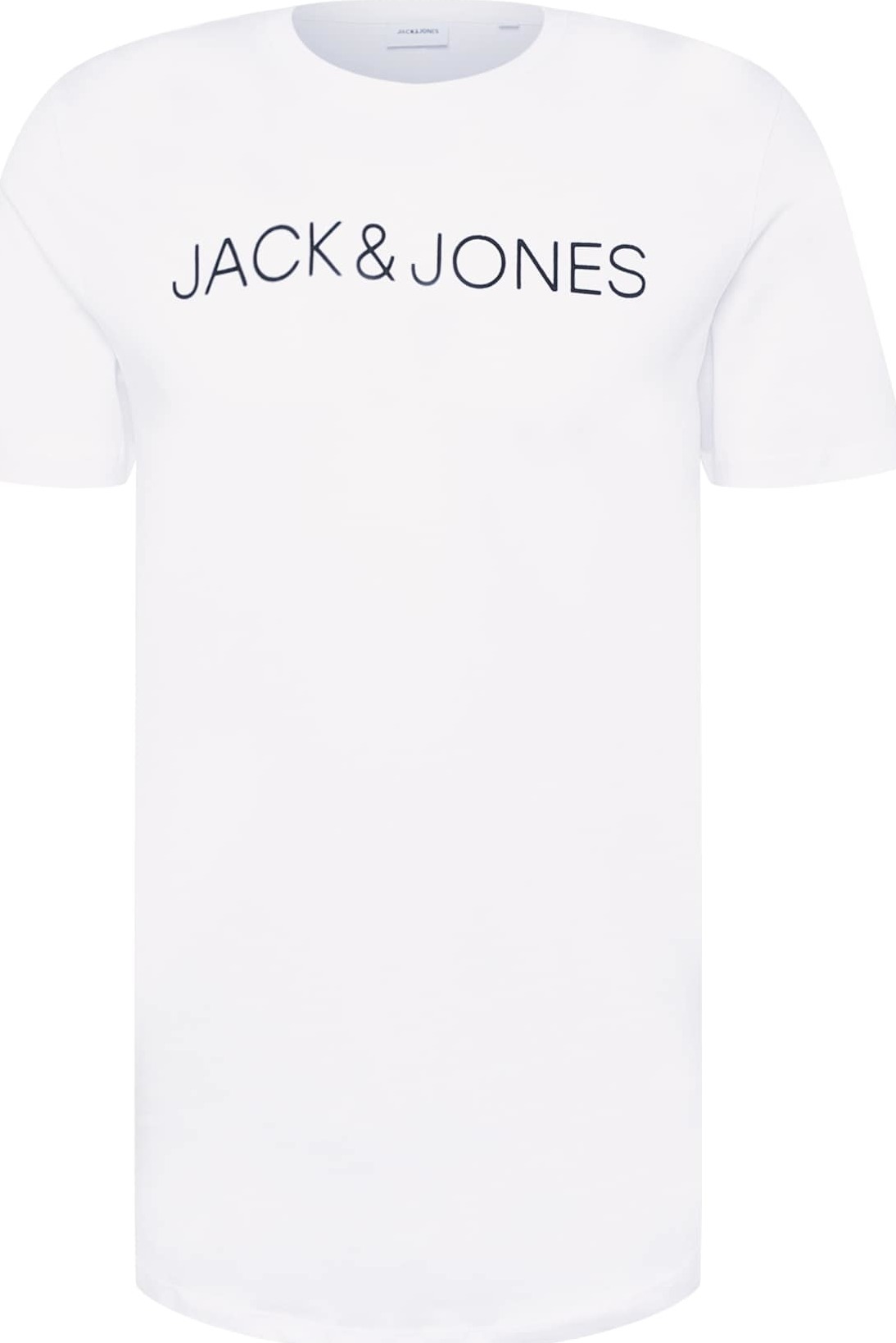 JACK & JONES Tričko bílá / černá