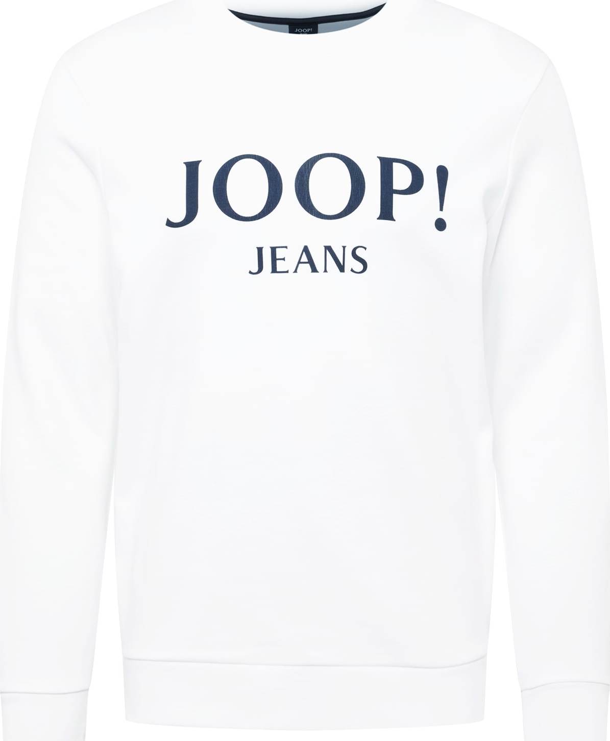 JOOP! Jeans Mikina bílá / černá