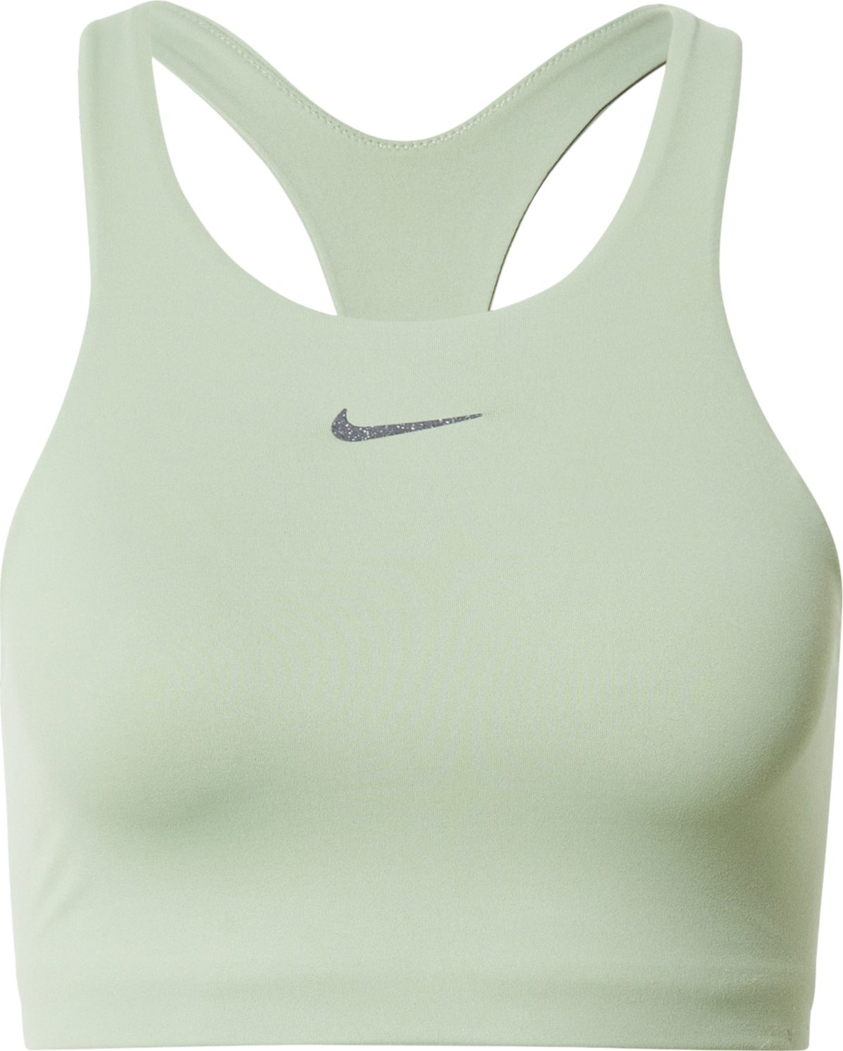 NIKE Sportovní podprsenka světle zelená / černá