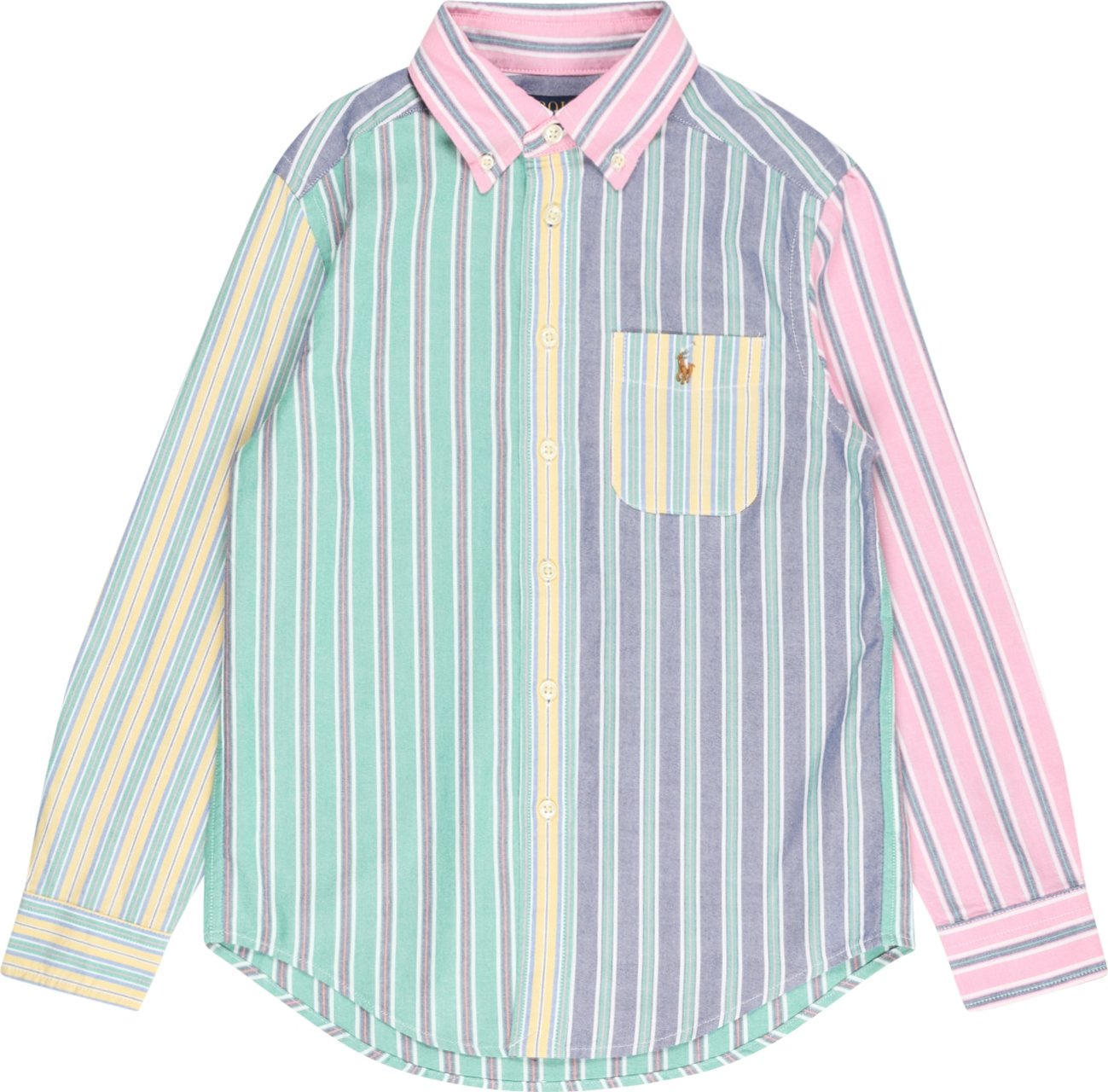 Polo Ralph Lauren Košile pink / žlutá / tmavě modrá / mátová