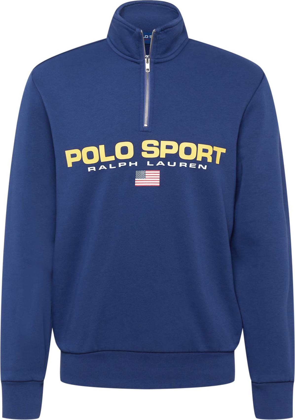 Polo Ralph Lauren Mikina tmavě modrá / bílá / grenadina / pastelově žlutá