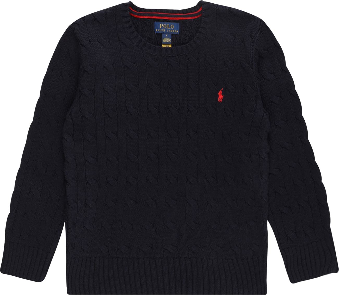 Polo Ralph Lauren Svetr námořnická modř / červená