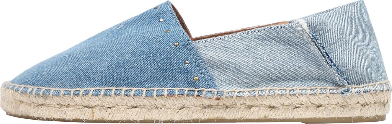 Scalpers Espadrilky 'Alba' modrá džínovina