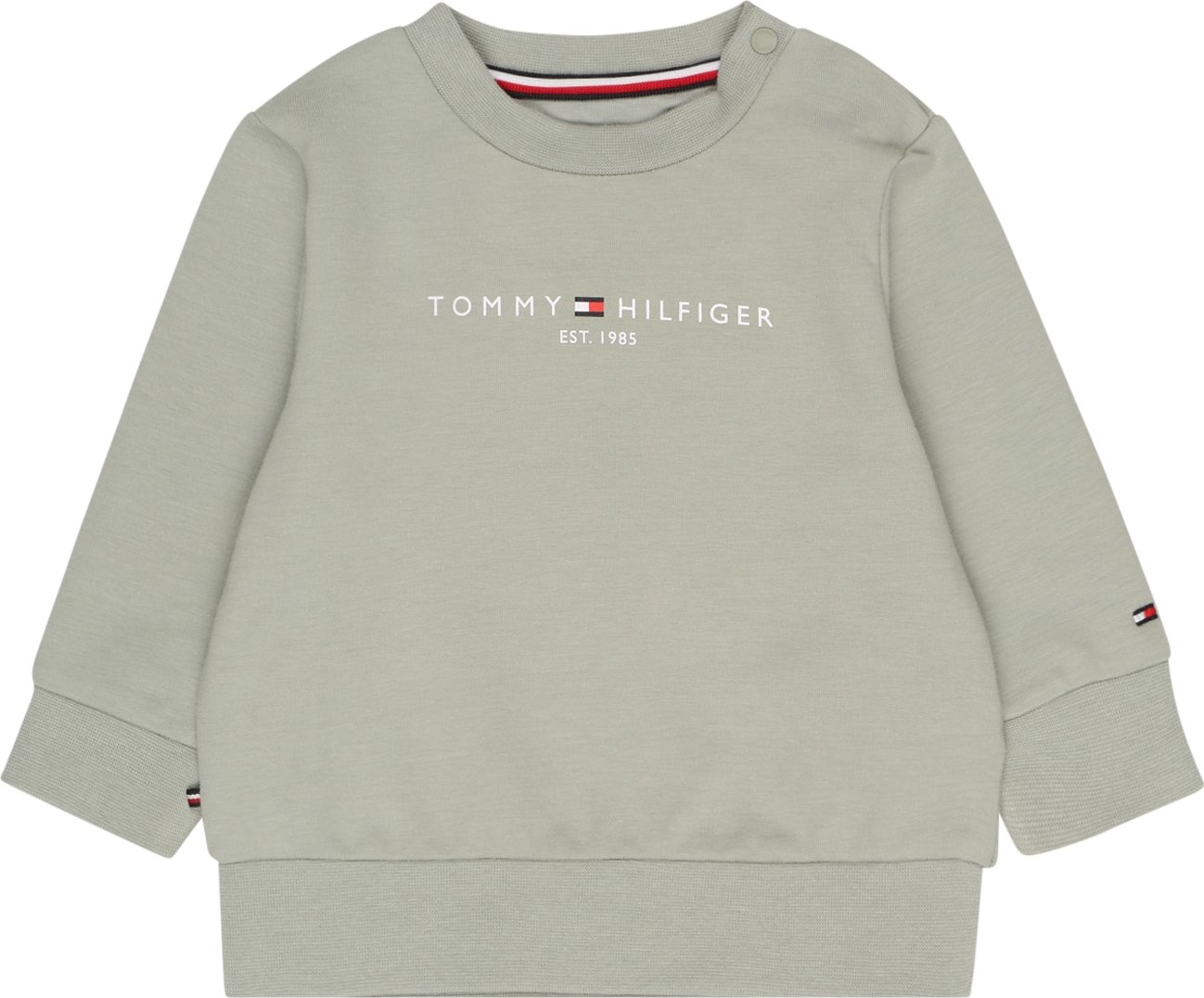 TOMMY HILFIGER Mikina bílá / kámen