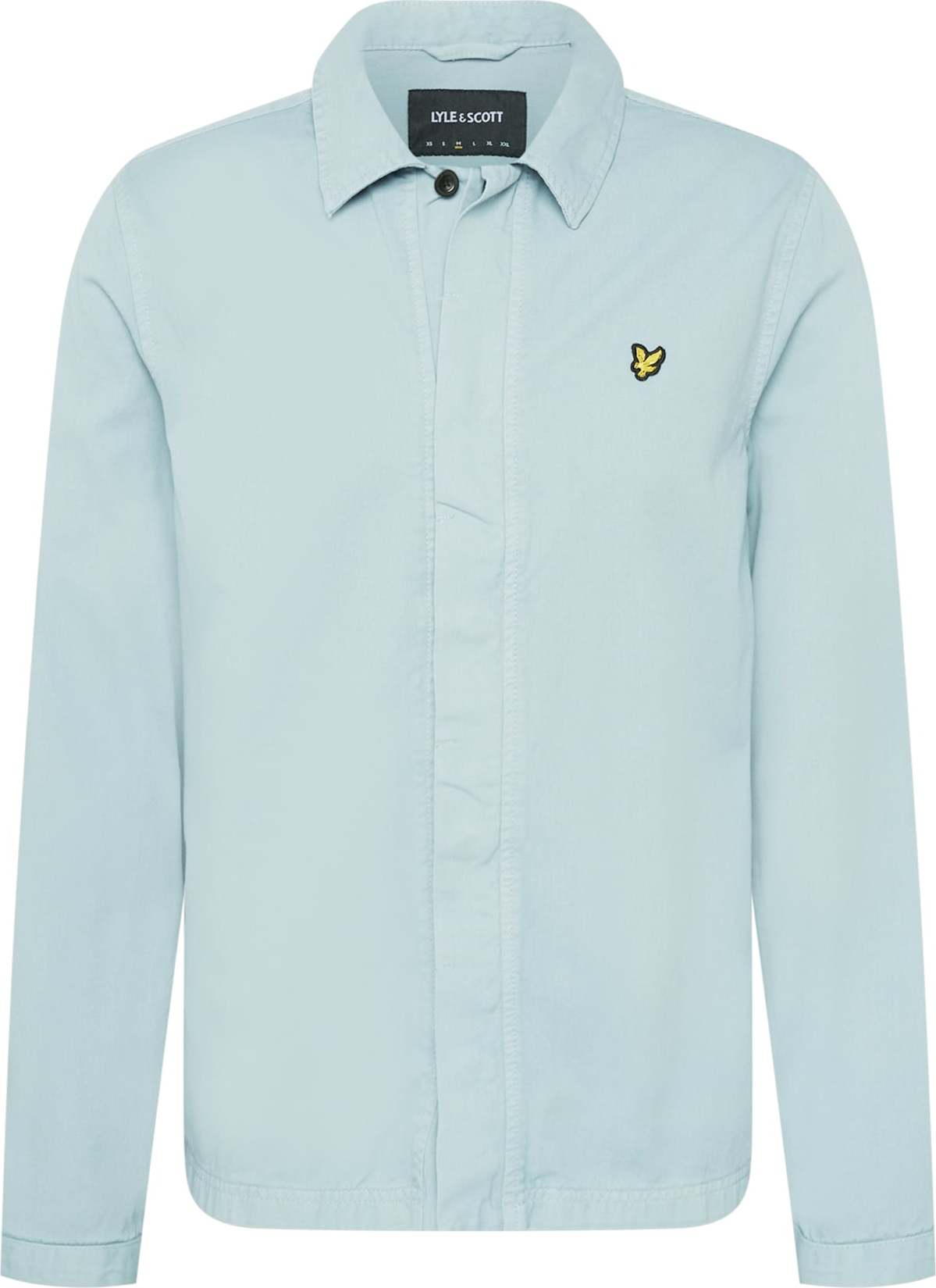 Lyle & Scott Košile světlemodrá / žlutá / černá