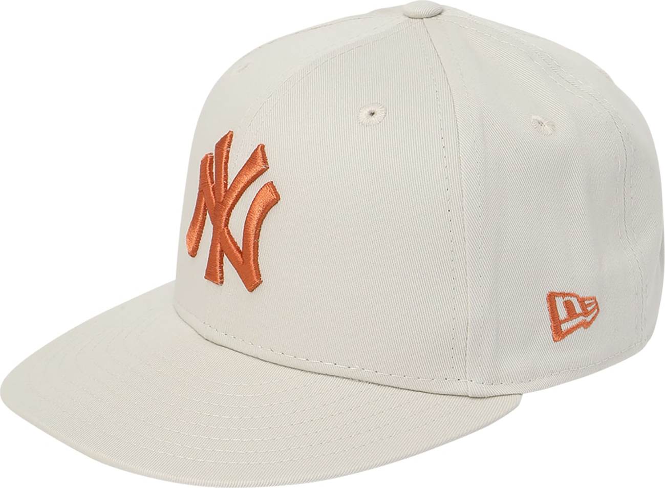 NEW ERA Kšiltovka '9FIFTY' kámen / tmavě oranžová