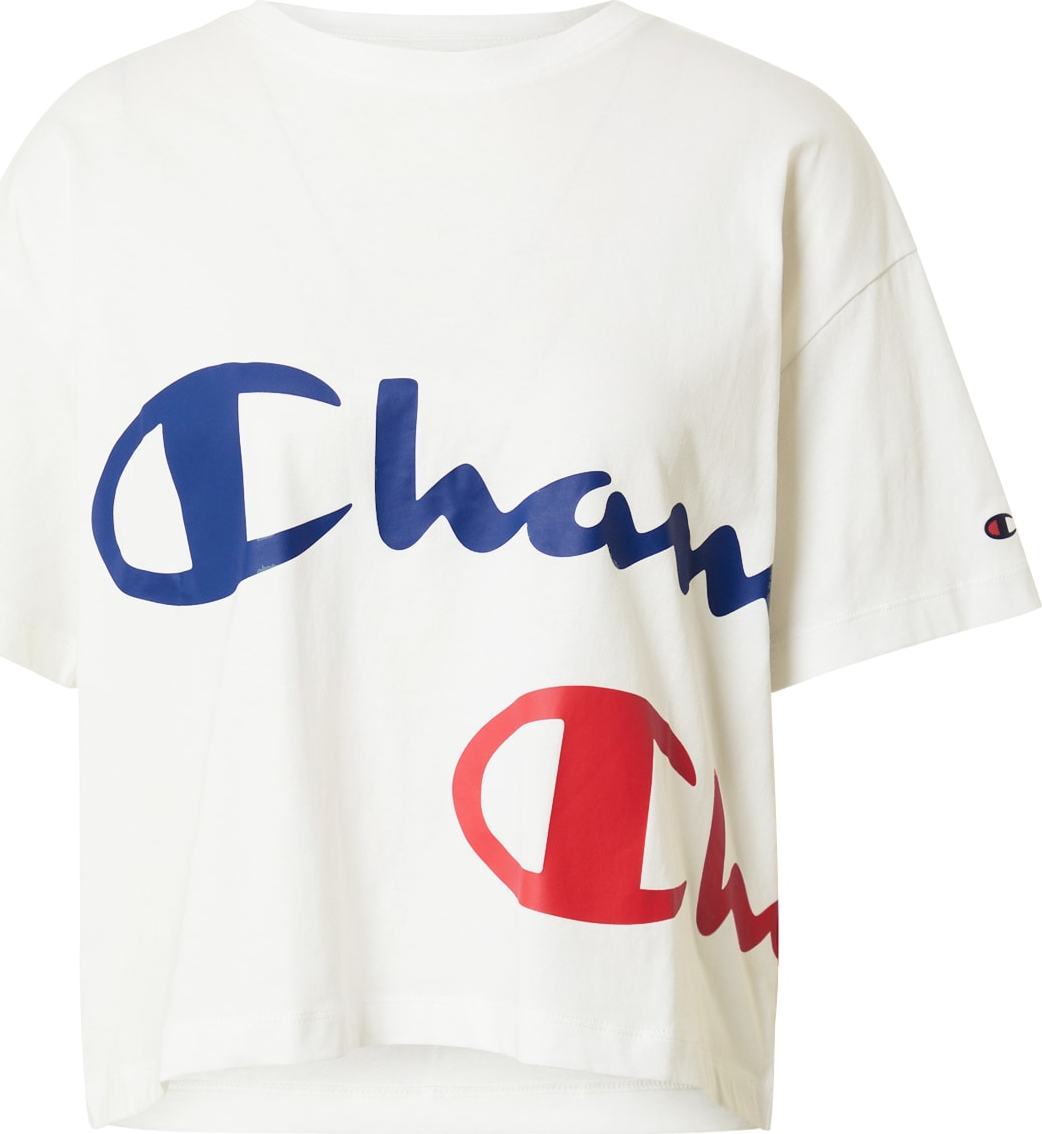 Champion Authentic Athletic Apparel Tričko námořnická modř / tmavě modrá / světle červená / bílá