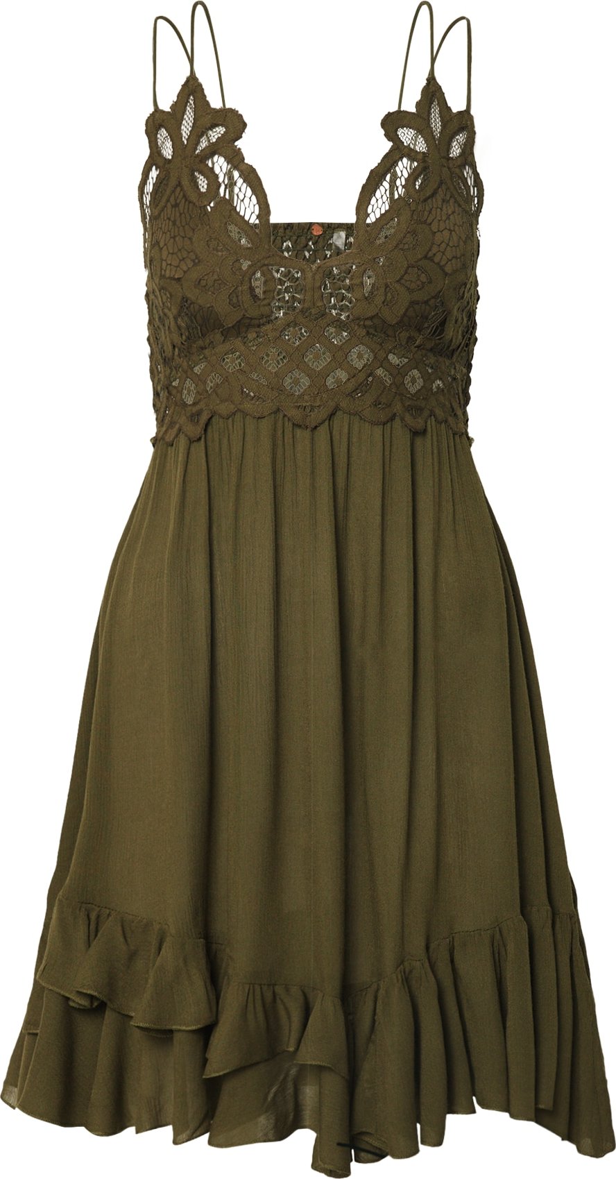 Free People Šaty 'Adella' khaki