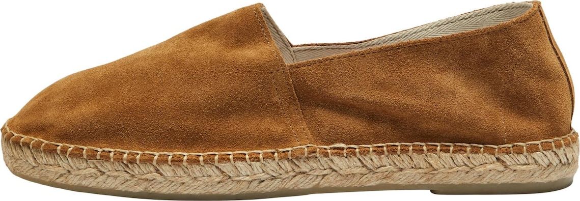 SELECTED HOMME Espadrilky 'Ajo' koňaková