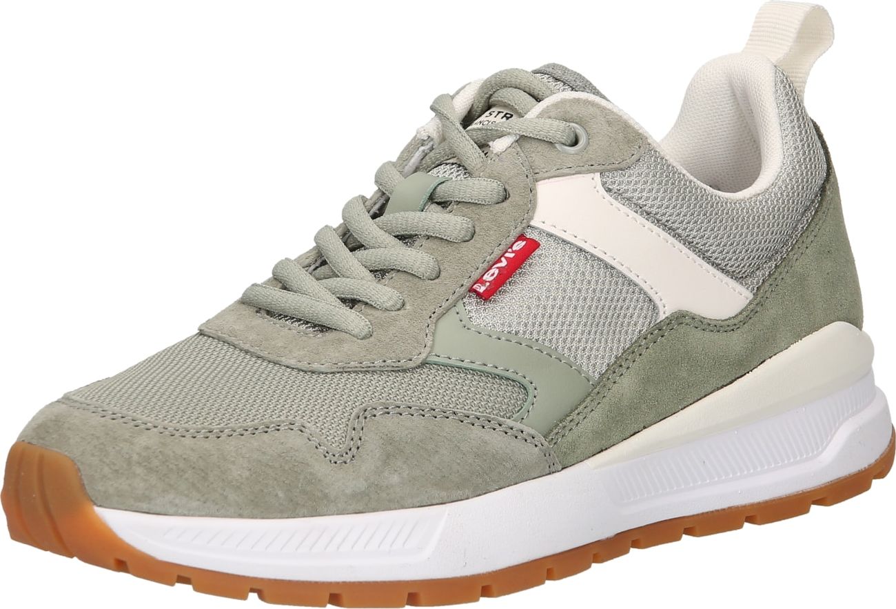 LEVI'S Tenisky 'OATS REFRESH' khaki / bílá