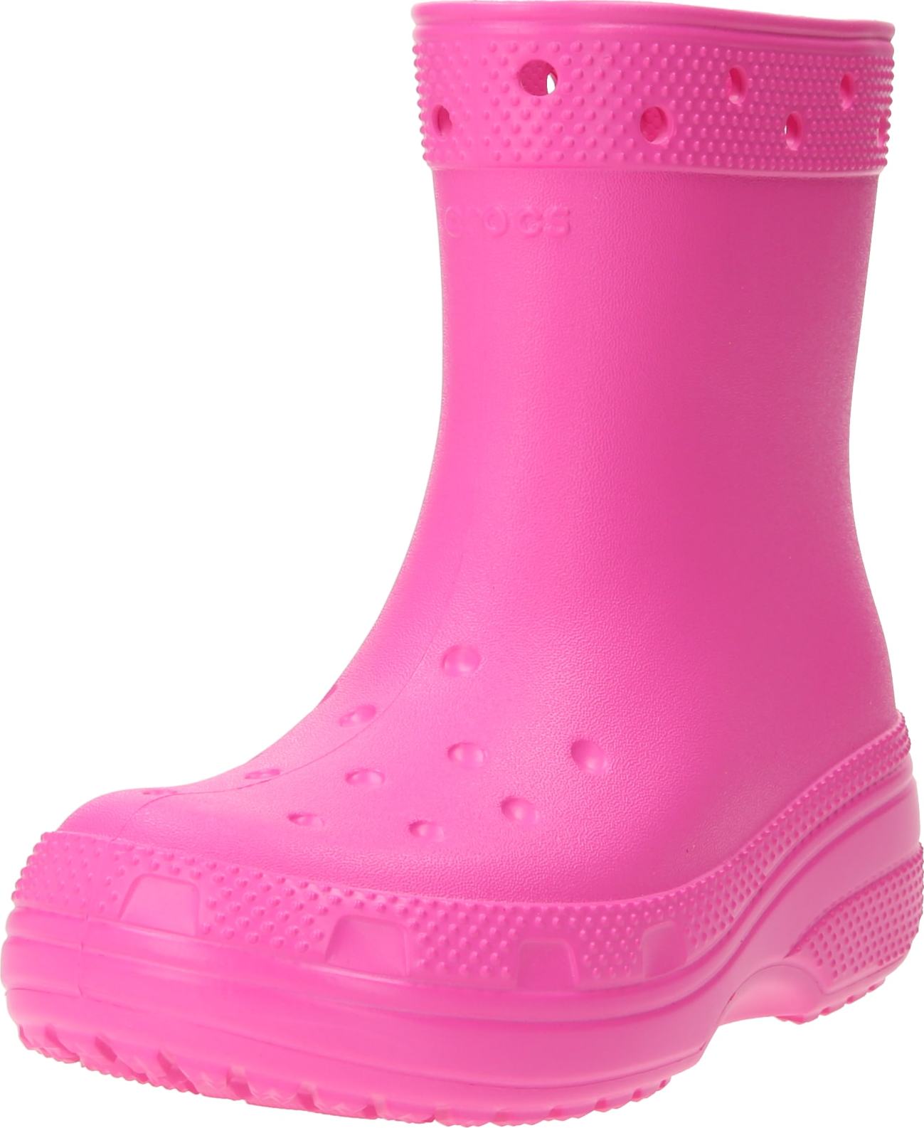 Gumové holínky Crocs magenta