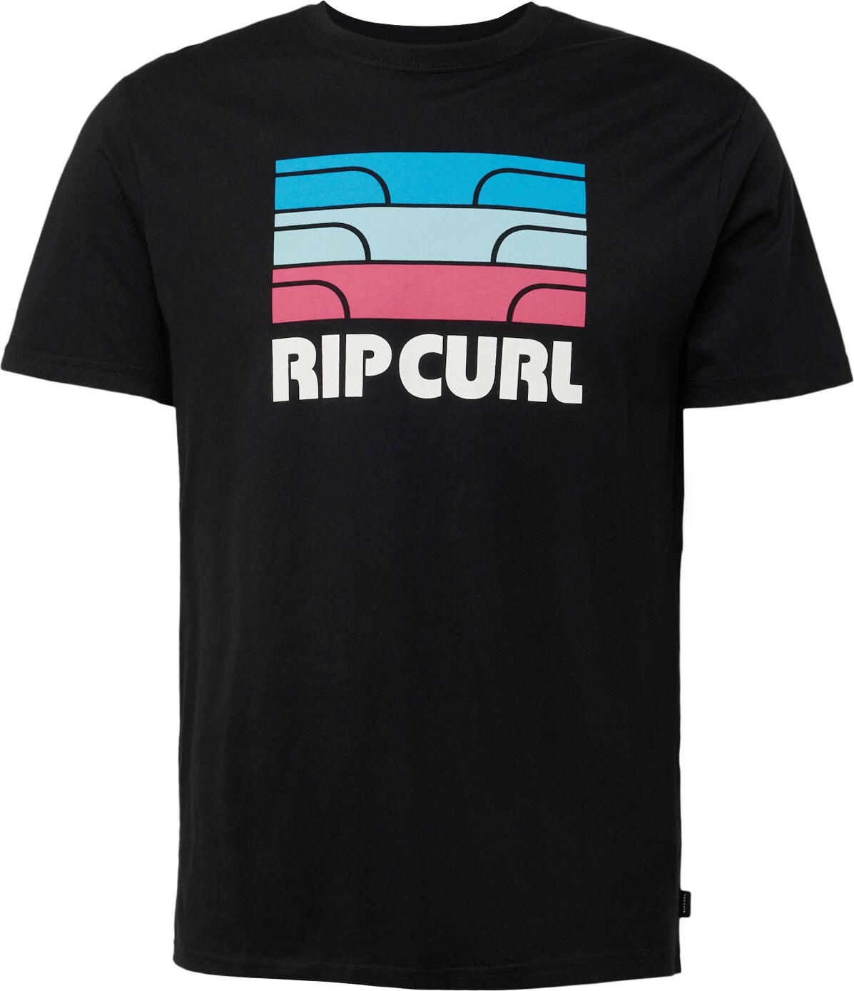 Tričko 'SURF REVIVAL' Rip Curl modrá / pastelová modrá / pink / černá