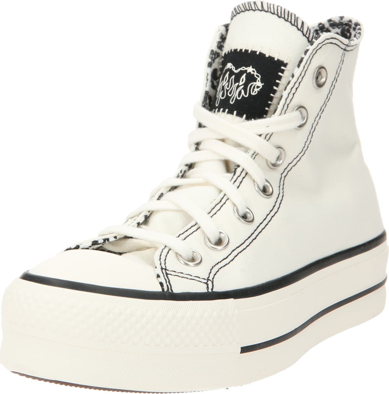 Kotníkové tenisky 'Chuck Taylor All Star Lift' Converse barva vaječné skořápky